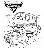 coloriage cars amis